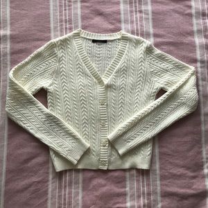 Brandy Melville White Cardigan